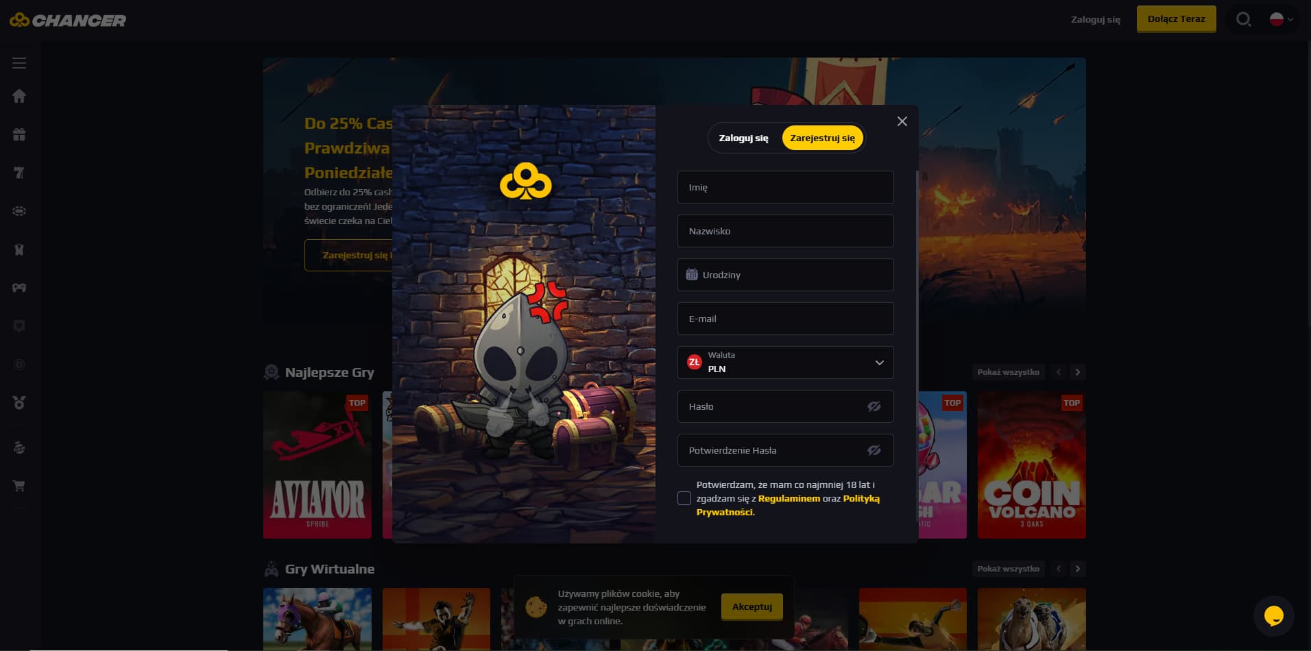 chancer casino registration
