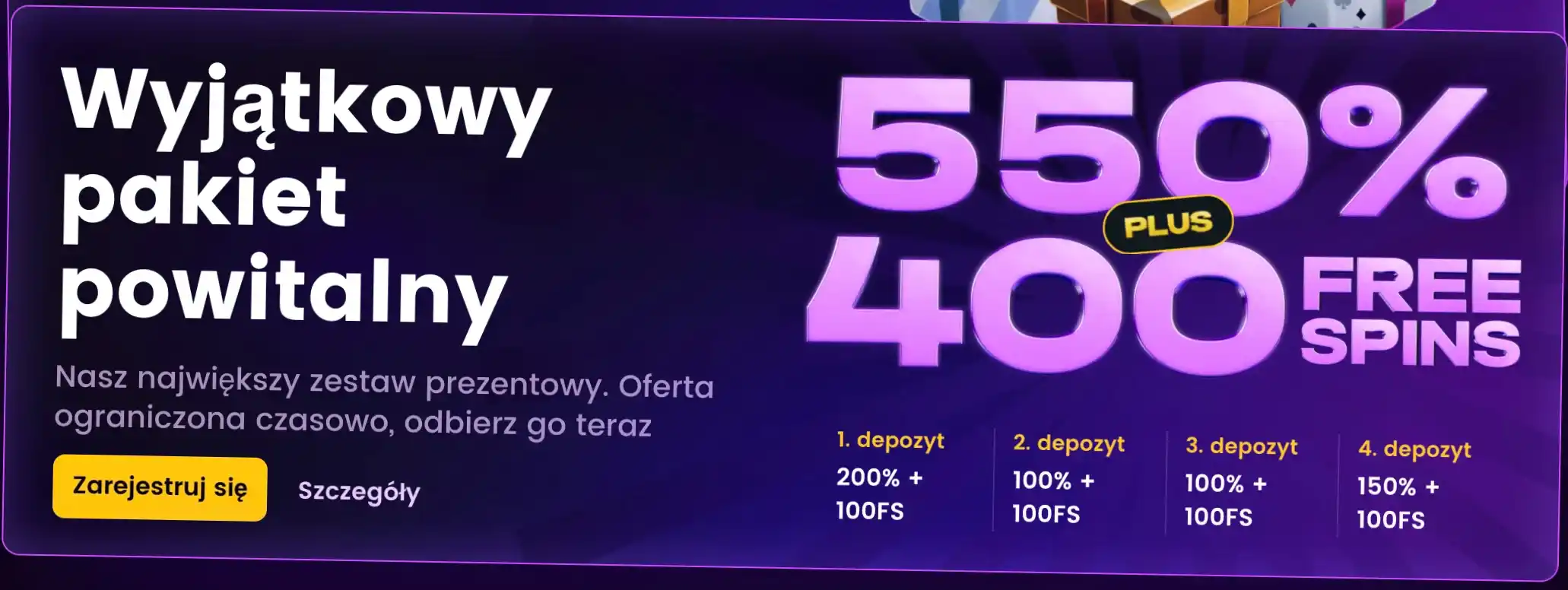 iwild bonus powitalny