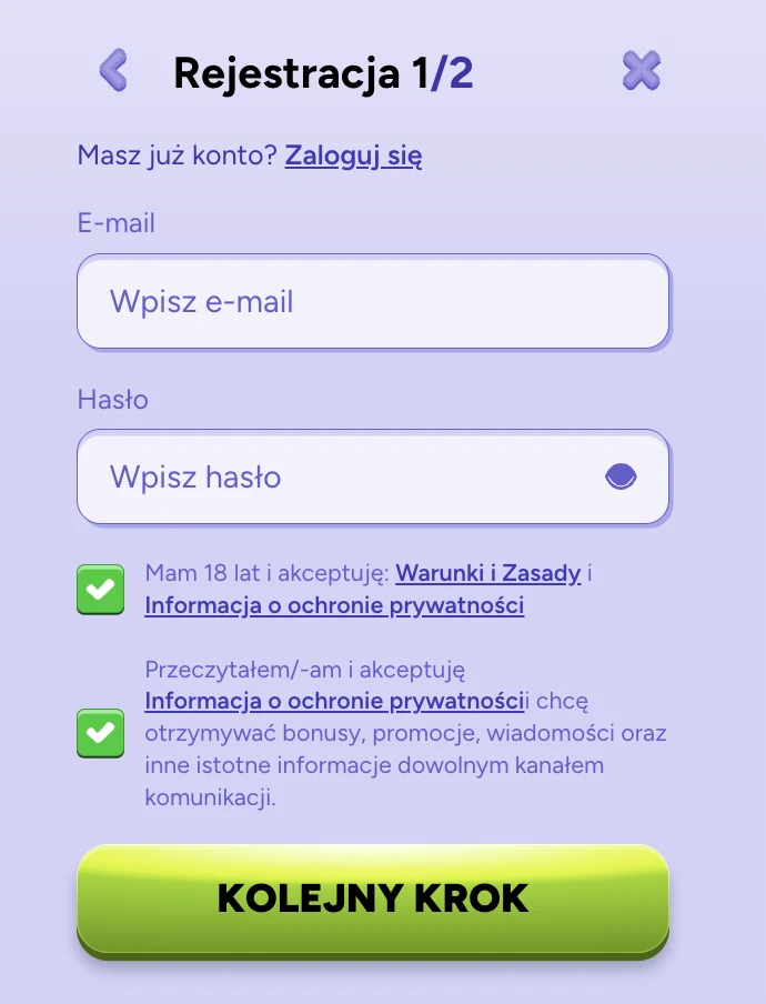 spinbara rejestracja