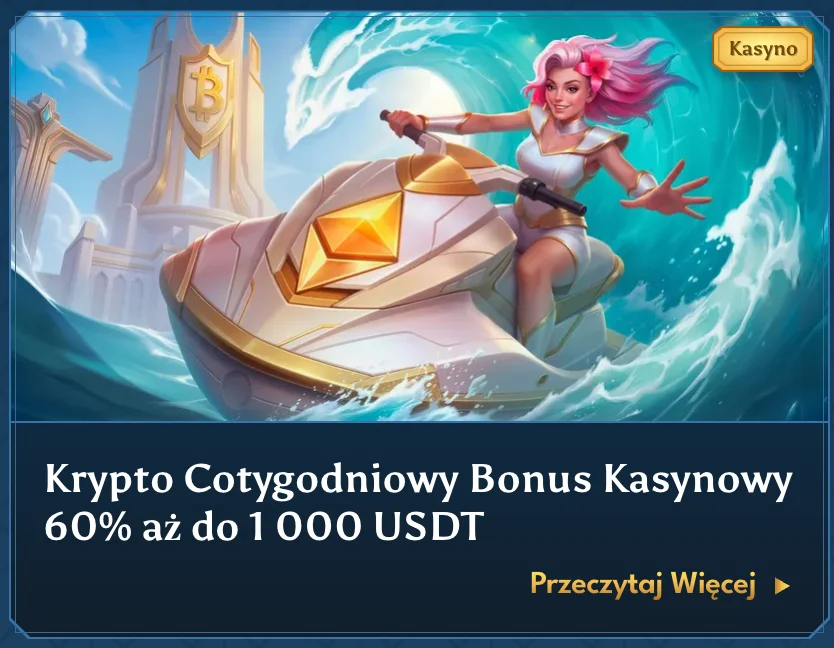 casea krypto cotygodniowy bonus